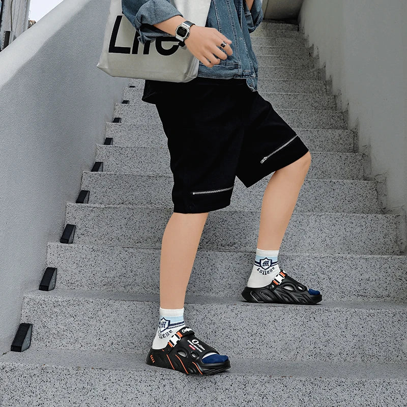 2025 New Men Slippers Summer Slides Dual-purpose Sandals EVA Soft-sole Unisex Men Women Indoor Outdoor Walking Beach Shoes