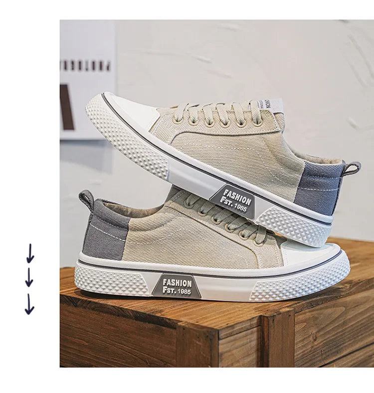 High Quality Men Canvas Shoes Original Designer Casual Shoes Hot Sale Sneakers for Men Platform Vulcanize Shoe Zapatillas Hombre