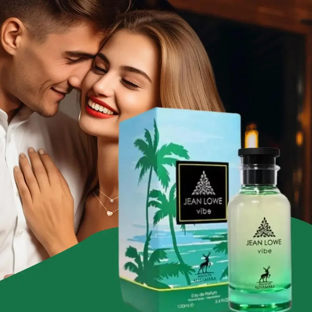 3.4 盎司/100 毫升 Maison Alhambra Jean Lowe Vibe EDP 男女通用香水身體噴霧持久留香清新淡香水