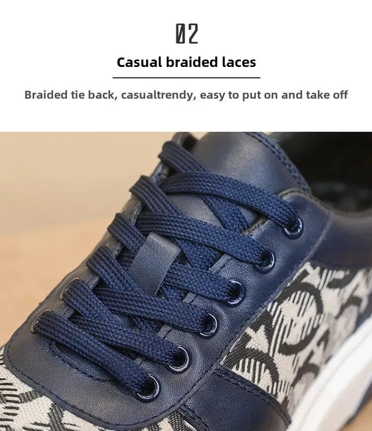 2025 Spring New Men's Shoes All Fashion Increase Board Shoes Senior Sense Retro Bar Fashion Shoes Non-slip Street Casual Shoes