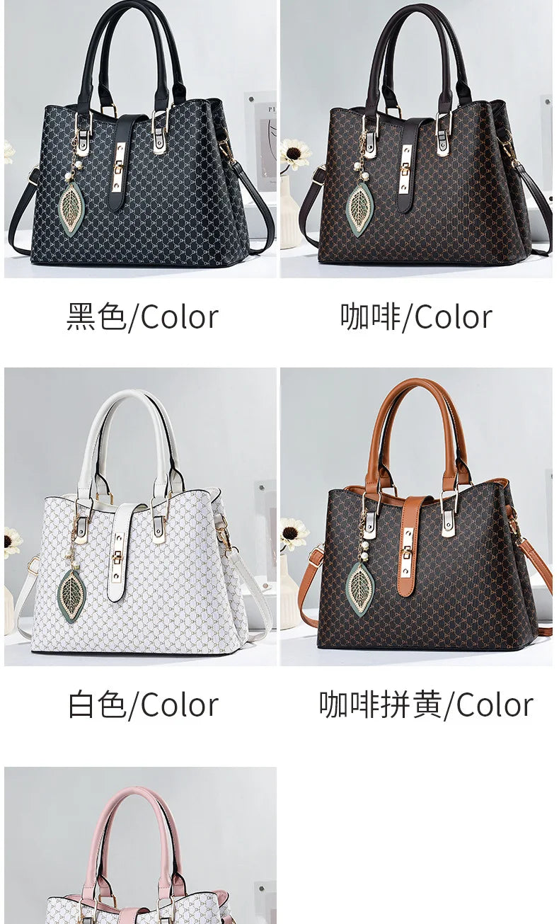 Luxury Brand Designer Women's Handbag Fashion New Shoulder Bag Women's Large Capacity High-quality Crossbody Bag Tote Bag Women