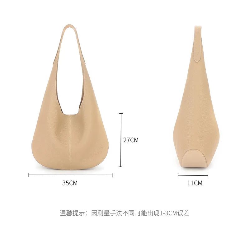 Designer Women Bag Genuine Leather Handbags High Quality Cowhide Hobo Bag Fashion Ladies Shoulder Bag