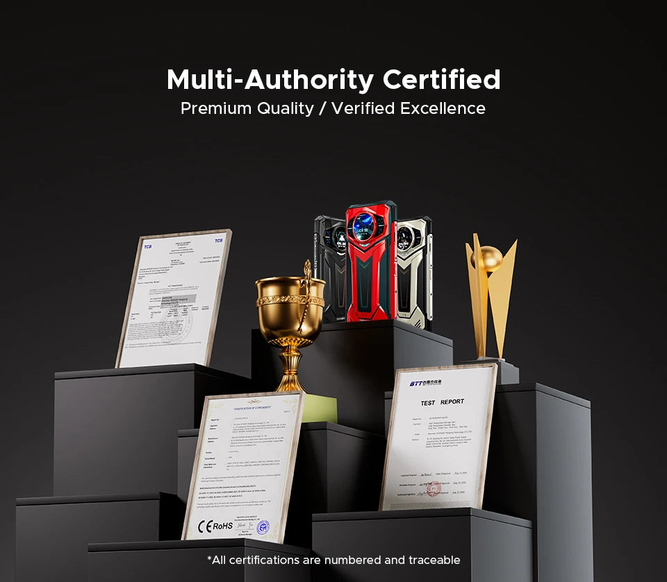 World Premiere DOOGEE S200 Plus 5G AI Rugged Phone Dimensity 7300 1.32" Rear Display 12+512GB 6.72'' 10100mAh Battery Smartphone