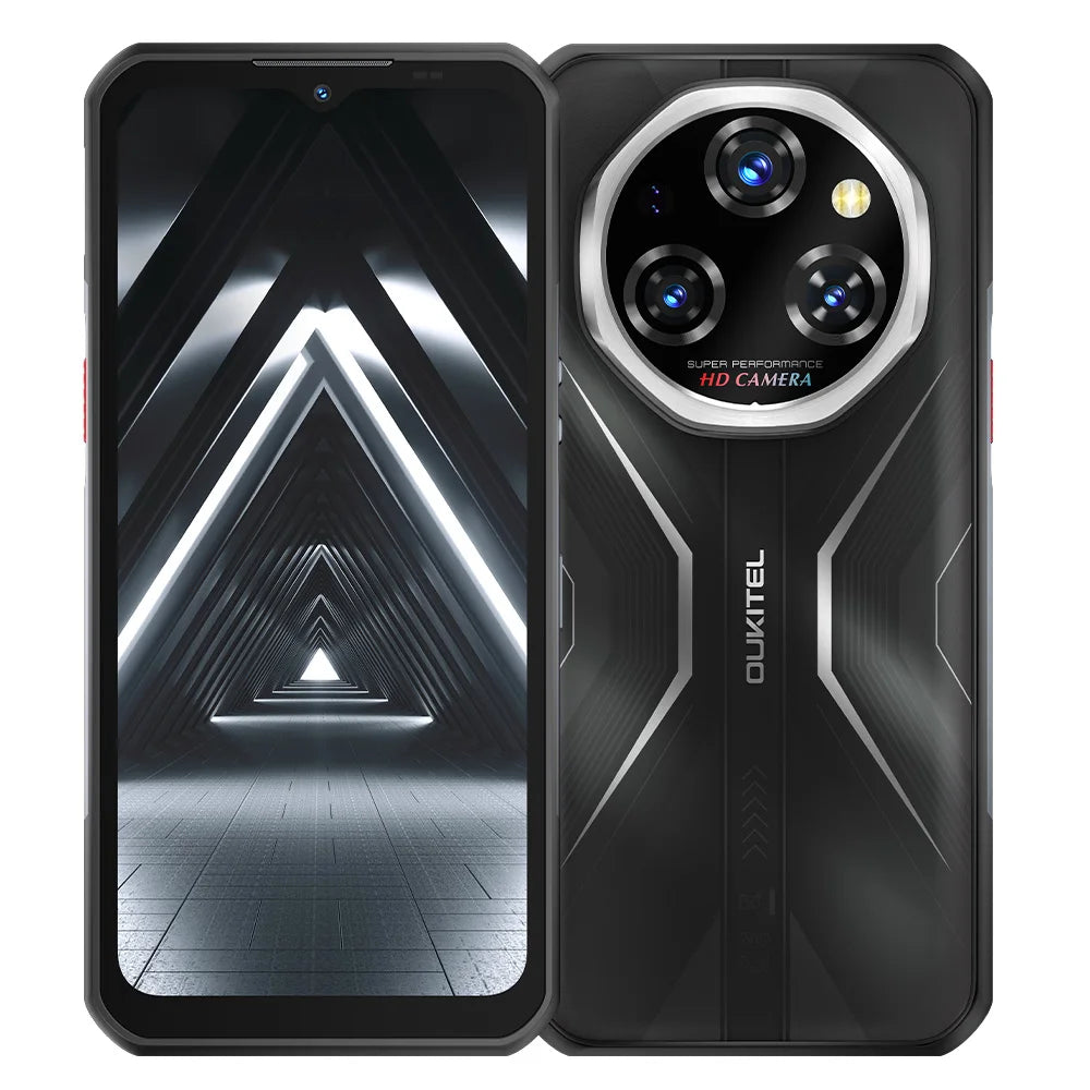 Oukitel WP55 Pro 11000mAh Rugged Smartphone 5G 11000mAh 48GB+512GB Andiron 15 64MP 33W Fast Charging NFC Cell Phone