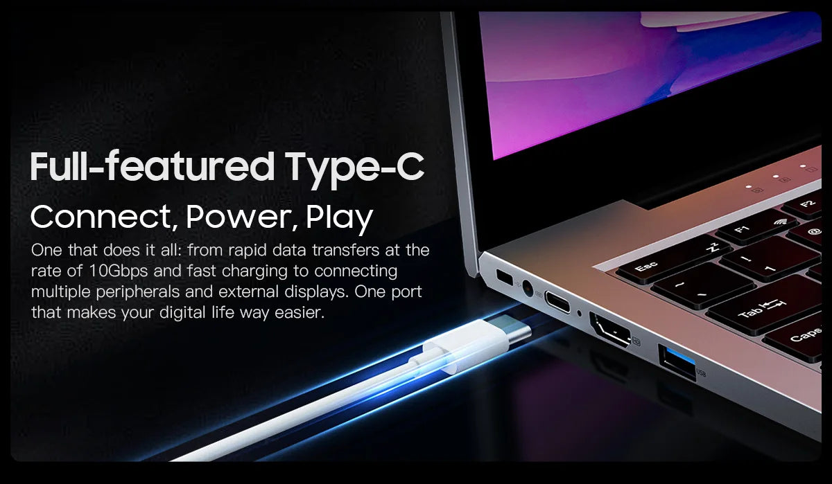 Blackview AceBook 8 Laptop 15.6" 12th Gen Intel Alder Lake N97 16GB RAM 512GB SSD + expansion up to 1TB Windows 11 Home 15.6"