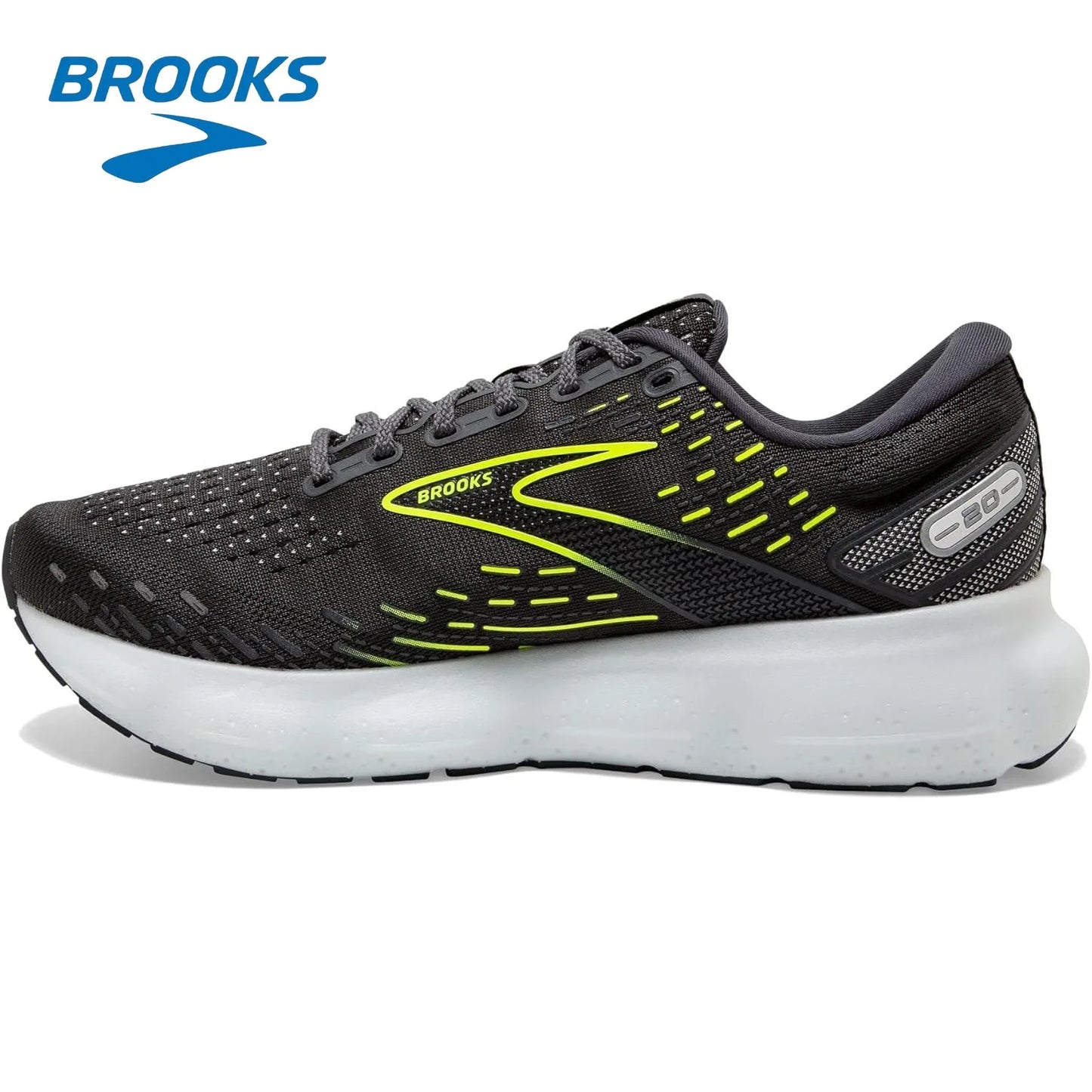 Brooks Men's Glycerin 20 Neutral  Offers A Breathable Upper And Luxurious Cushioning For Comfort
