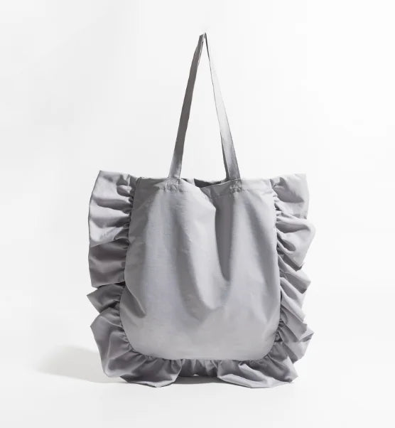 MABULA Ruffled Women's Casual Shopper Handbag Ruched Chic Ultra Thin Shoulder Hobo Purse Large Capacity Tote Bag for work