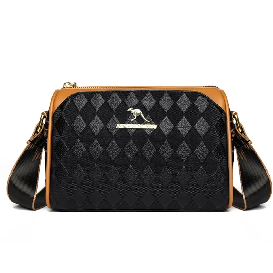 Luxury Handbags Women Bags Designer Crossbody Bags for Women Mother Soft Pu Leather Shoulder Purses Handbag Clutch 3 Layers Sac