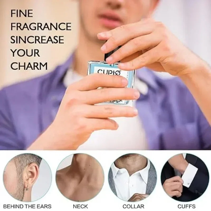 50ml 原廠丘比特男士費洛蒙古龍水持久成熟催眠濃郁香味高品質男士香水身體噴霧