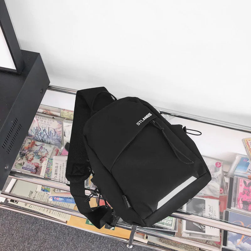 Fashion New Waist Bag Street Trend Chest Pack Shoulder Bag Unisex High Quality Nylon Belt Bags Brand Designer Phone Pack Purse