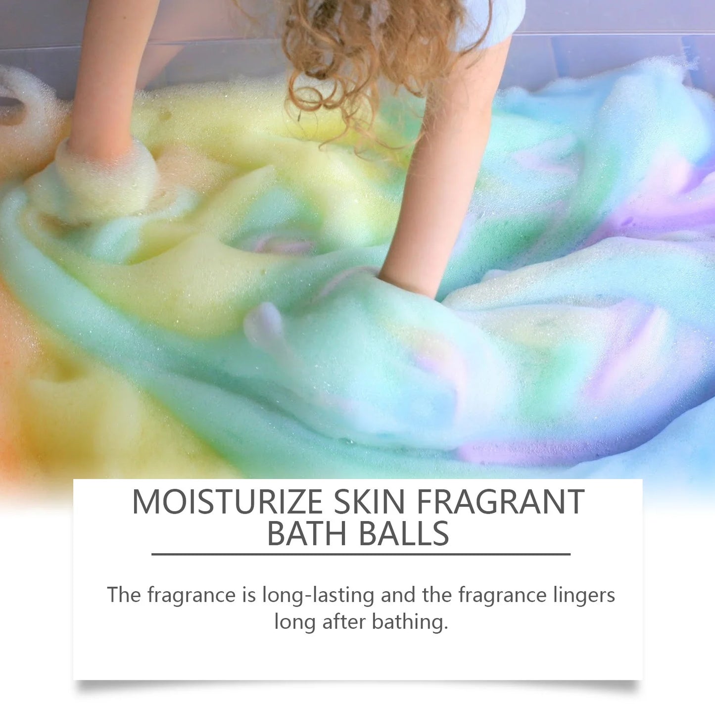 6pcs Fragrant Bath Bombs Moisturize Skin Exfoliating Deep Cleansing Body Relaxing Spa Stress Relief Handmade Natural Bath Ball