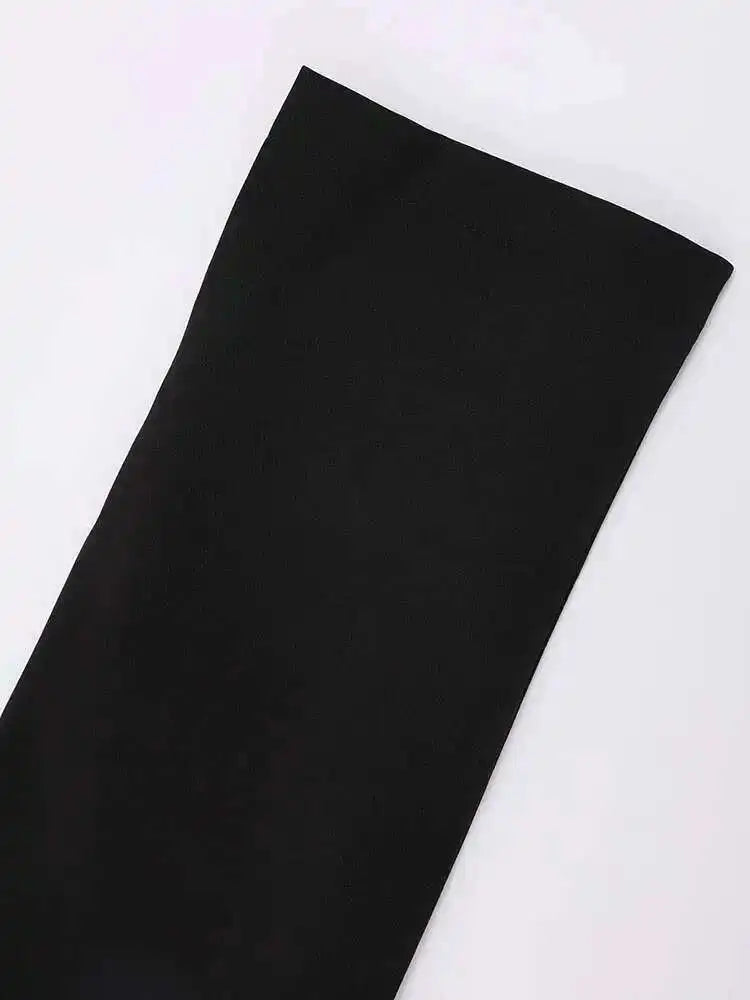 EAM Black Color-block Sequins Big Size Blazer Women New Lapel Long Sleeve Jacket Fashion Tide Spring Autumn 2025 CPG1490