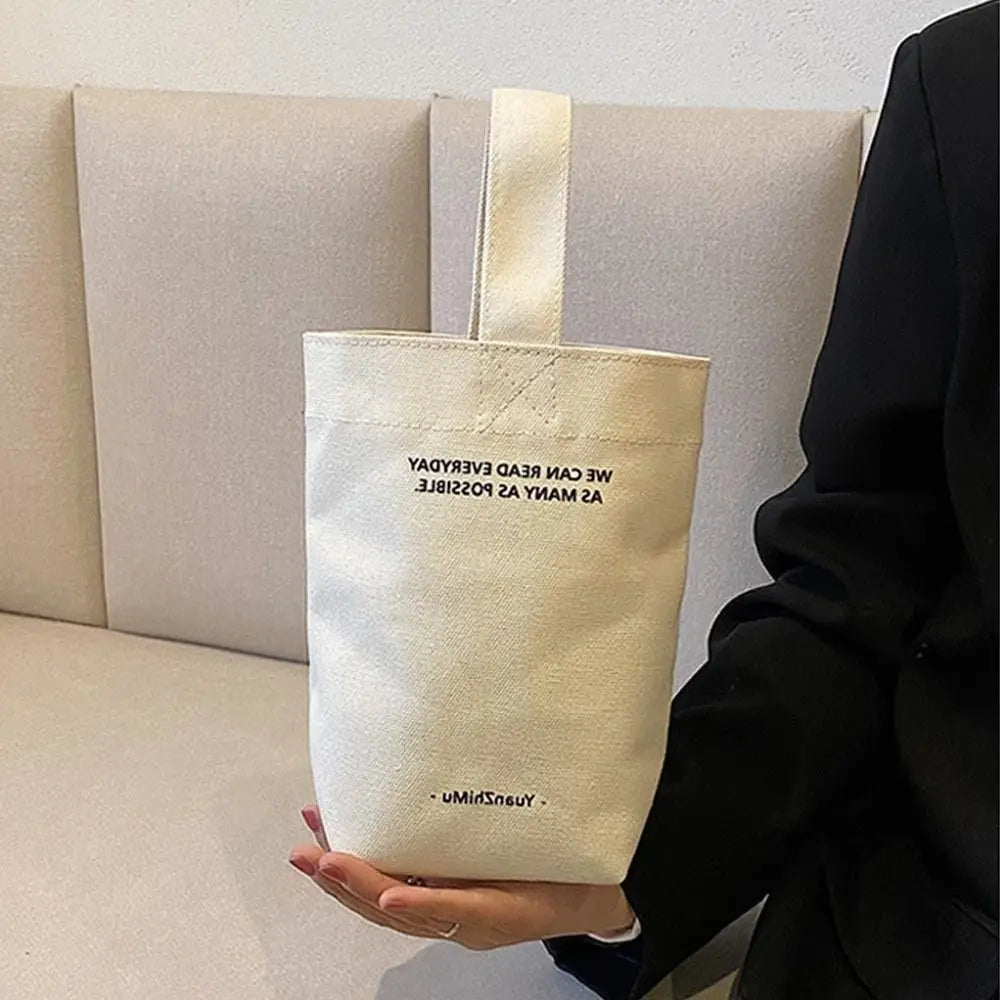 Casual Canvas Large Capacity Tote Women Handbags Letters Shoulder Crossbody Bags Shopper Bag Purse