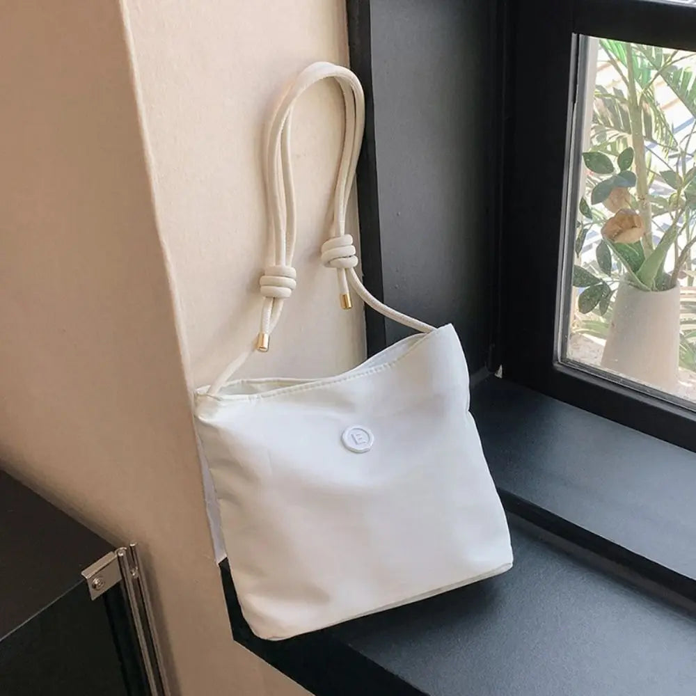 Women Girls Small Tote Bag Fashion Women Nylon Top Handbag New Large Capacity Tote Bag Purse Ladies Shoulder Bag