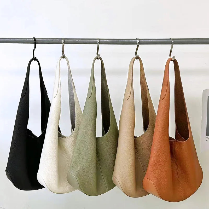 Designer Women Bag Genuine Leather Handbags High Quality Cowhide Hobo Bag Fashion Ladies Shoulder Bag