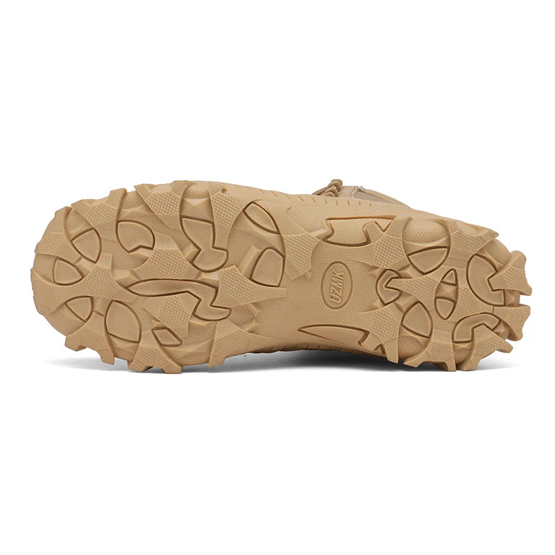 Special Forces Desert Combat Tactical Men's Tall Boots Wear-resistant Training Boots Waterproof Outdoor Mountaineering Sports Cl