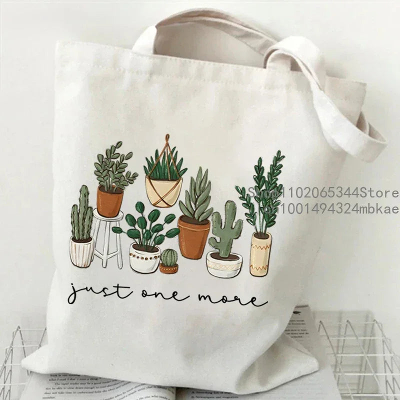 Vintage Radish Canvas Tote Bag Women Gardening Lover Beach Shoulder Bag Funny Phytology Travel Shopping Bags Plant Style Handbag