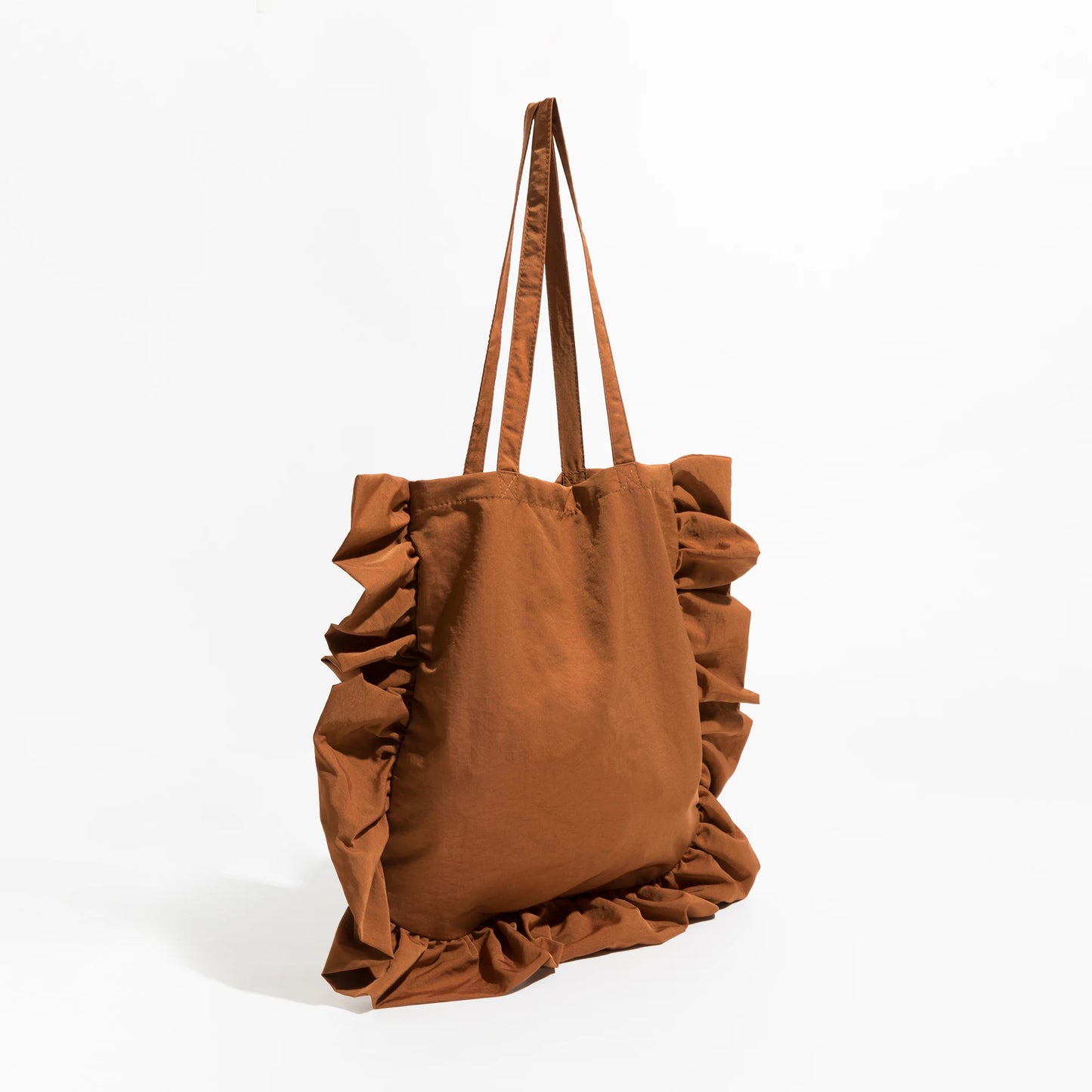 MABULA Ruffled Women's Casual Shopper Handbag Ruched Chic Ultra Thin Shoulder Hobo Purse Large Capacity Tote Bag for work