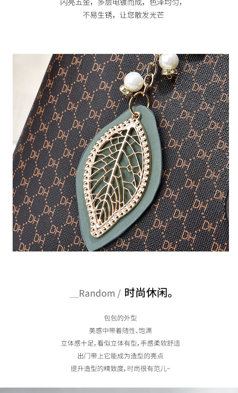 Luxury Brand Designer Women's Handbag Fashion New Shoulder Bag Women's Large Capacity High-quality Crossbody Bag Tote Bag Women