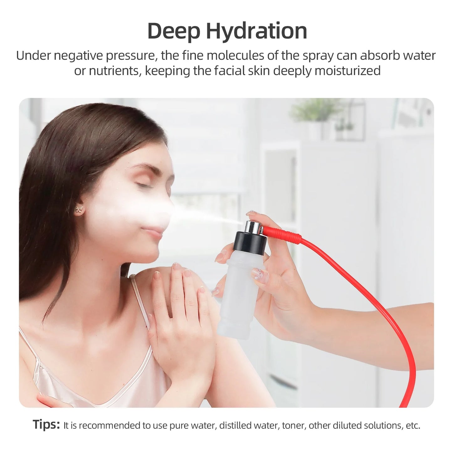 Diamond Microdermabrasion Machine For Facial Peeling Skin Care Blackhead Removel Water Spray Exfoliation Machine