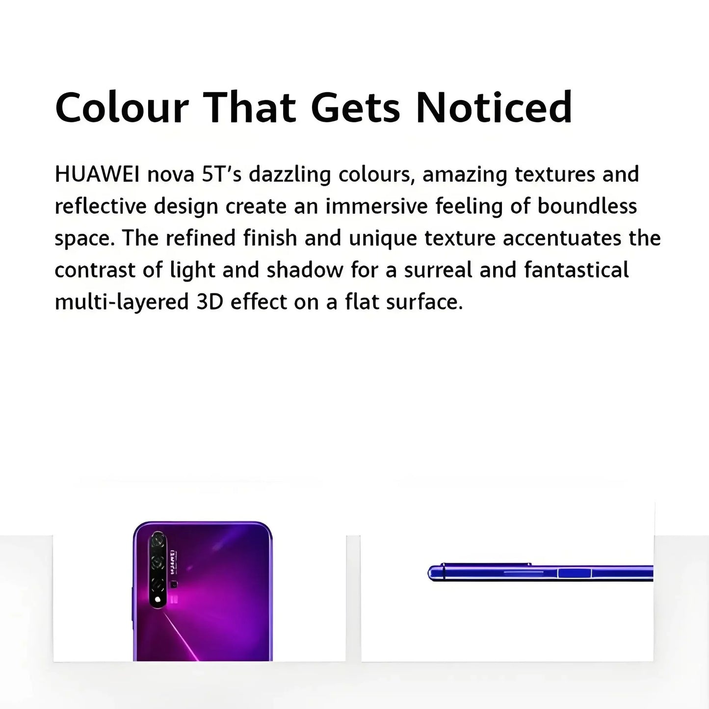 HUAWEI Nova 5T Smartphones Android Google Play Store 48MP Camera 6.26 inch 128GB 256GB ROM Mobile phones 4G Network Cell phone