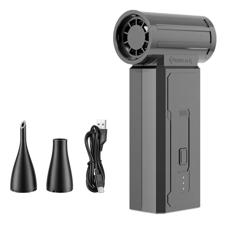 BOOSTER W01 Mini Turbo Jet Fan Turbo Fan Powerful Air Blower 100,000 RPM Powerful Blower with High Speed Duct Fan Turbo Blower