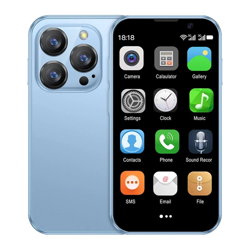 Mini smartphone SERVO 16SE, 16 Go de ROM, Android 9.0, Wi-Fi, double SIM, veille, Play Store, 3G, WCDMA, écran 3,0 pouces, nouvelle version