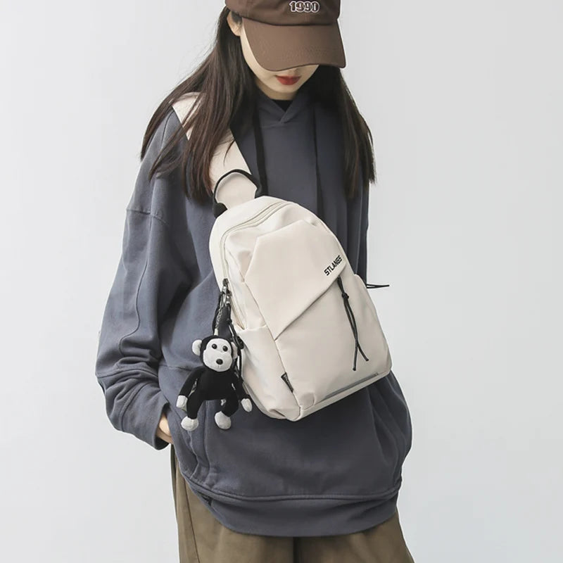 Fashion New Waist Bag Street Trend Chest Pack Shoulder Bag Unisex High Quality Nylon Belt Bags Brand Designer Phone Pack Purse