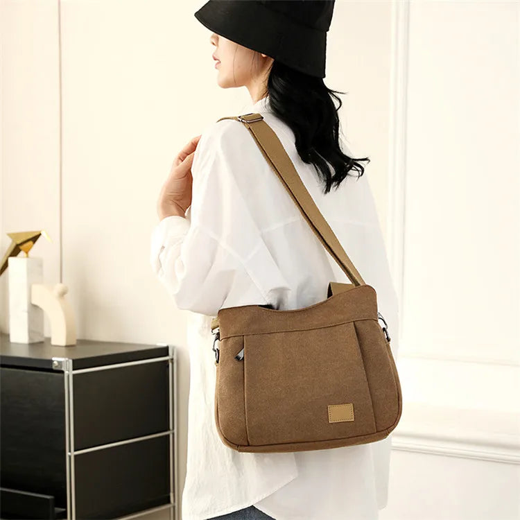 New Women's Shoulder bags Youth Female Crossbody Bag Top-Handle Bags Handbags High Quality canvas Ladies Leisure Totes Bolsa