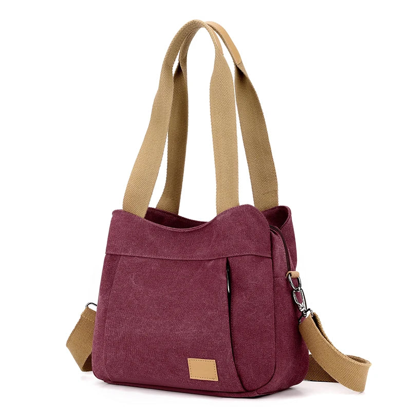 New Women's Shoulder bags Youth Female Crossbody Bag Top-Handle Bags Handbags High Quality canvas Ladies Leisure Totes Bolsa