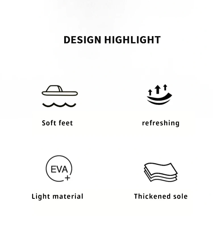 2025 New Men's Outdoor Fashion Thick Sole Sandals - Non-Slip Shower Slippers for Bathroom, Lightweight Comfortable House Slipper