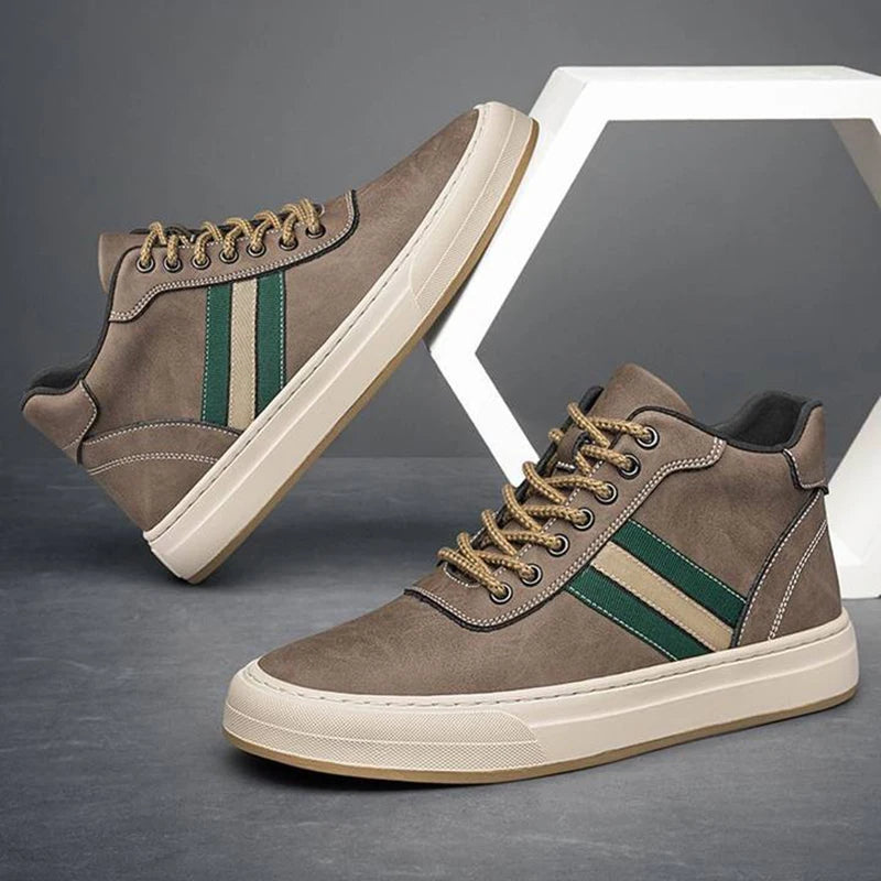 Men's Elevator Shoes Increase 6cm Sneakers Men Sports Shoes Leisure Inner Height Increasing Shoes Hidden Heels Shoes Size 38-44