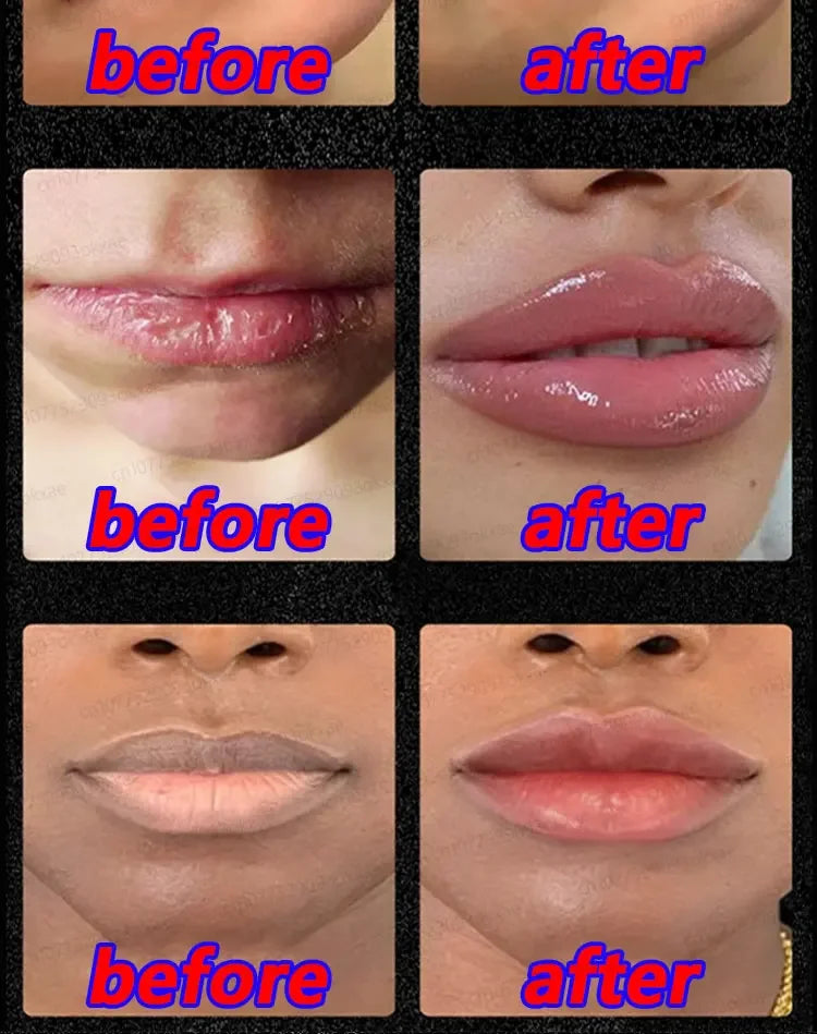 Lip plumping balm, quickly achieve extremely plump lips Instant Volumising Lip Plumper Oil Collagen Lip Gloss Moisturizer Repair