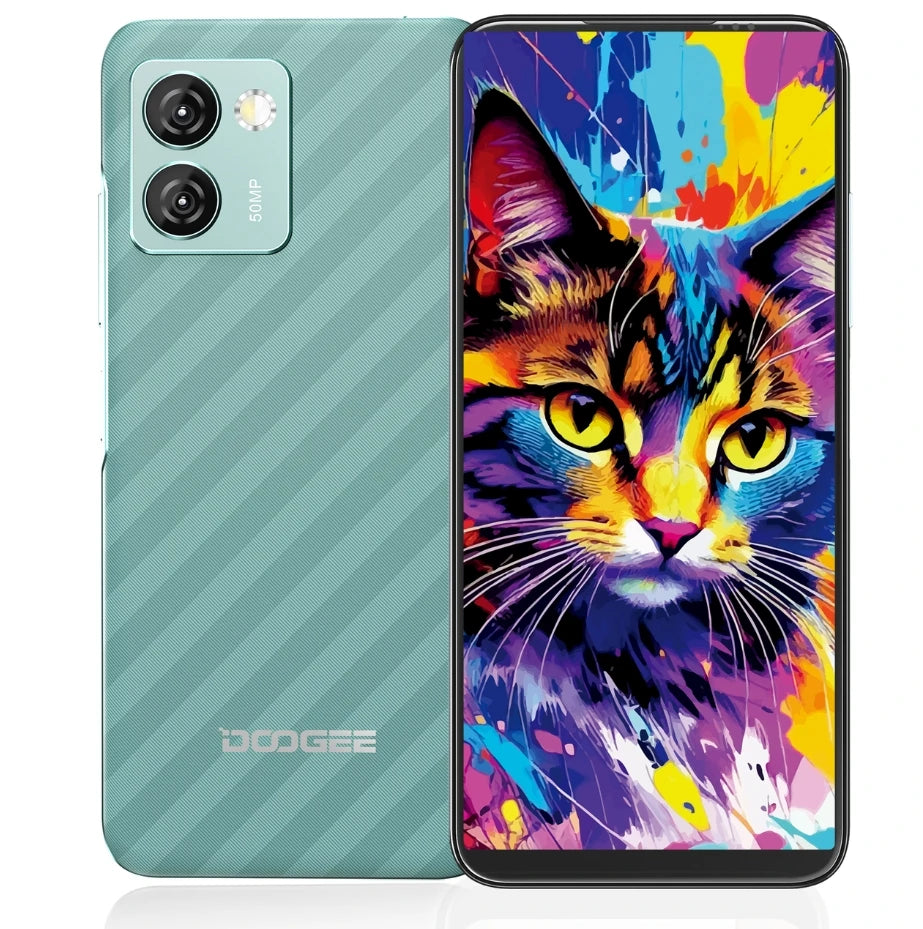 DOOGEE N50 Pro mobile phone free 20GB RAM + 256GB ROM Android 13 50MP AI camera, 6,52 inch 1TB expandable Widevine L1 4G