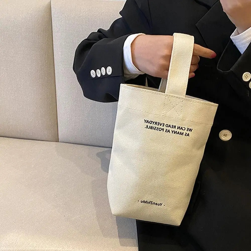 Casual Canvas Large Capacity Tote Women Handbags Letters Shoulder Crossbody Bags Shopper Bag Purse