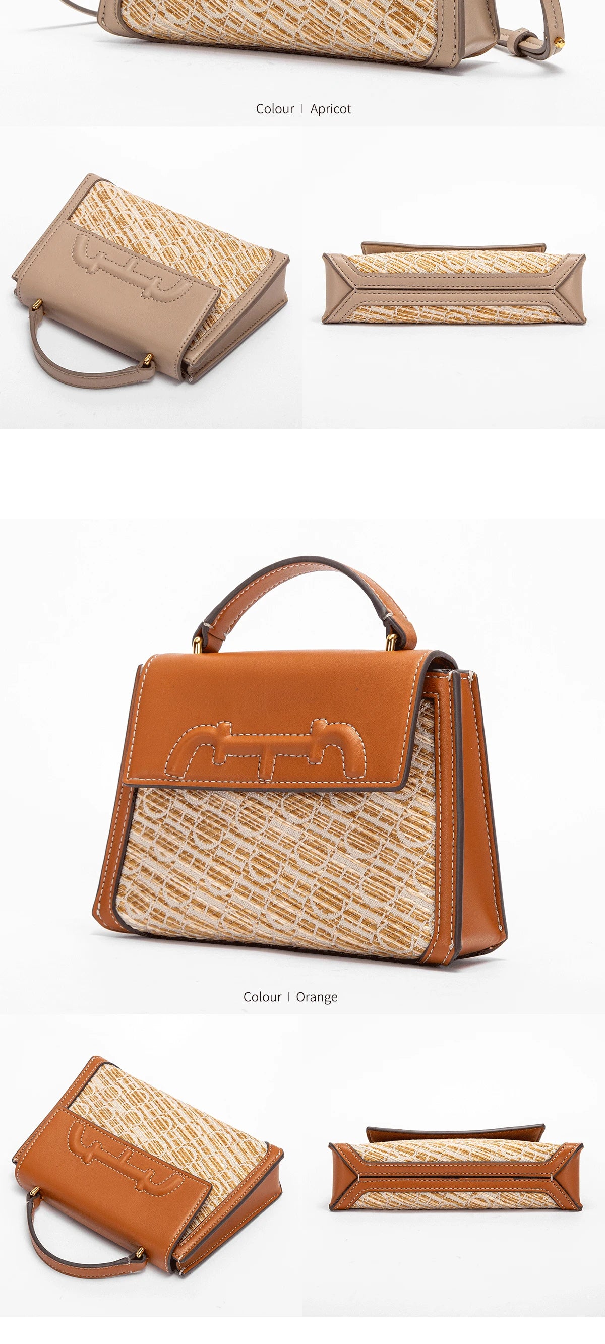 CHCH Women's Shoulder Bag New Handheld Flip Panel Panel Design Handbag