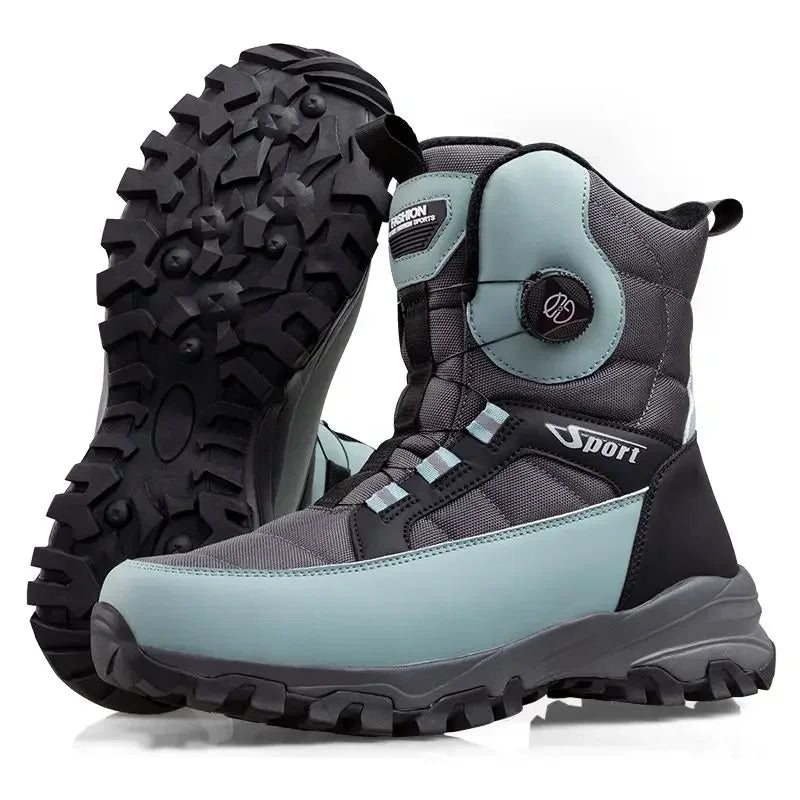 2025 Winter New Thick-soled Non-slip Comfortable Lightweight Velvet Outdoor Cotton Boots Men