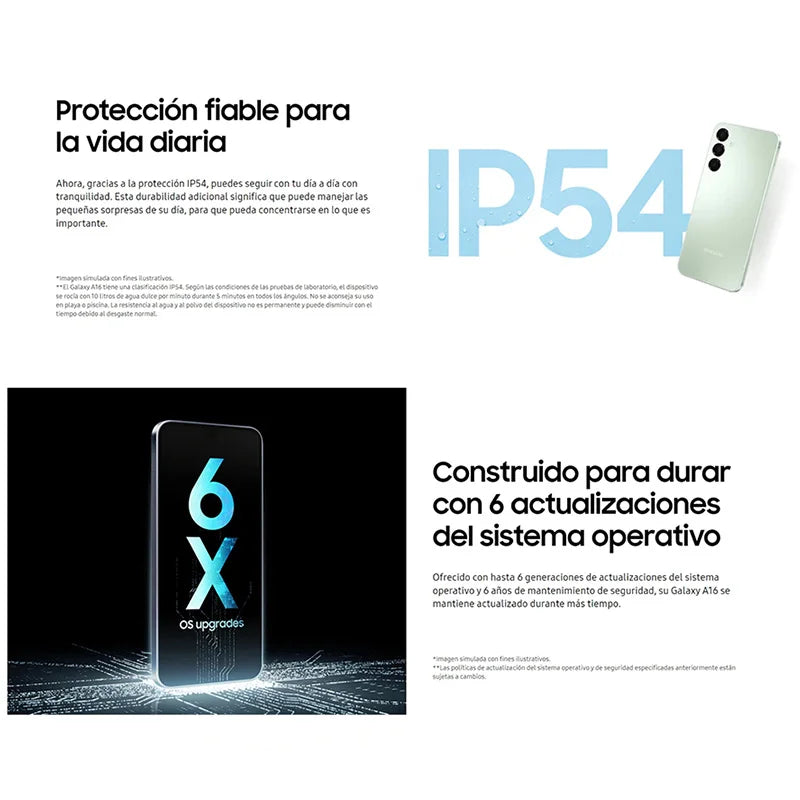 Samsung Galaxy A16 NFC,6.7" AMOLED Screen,50 MP Camera,Octa-Core CPU,5000 mAh battery