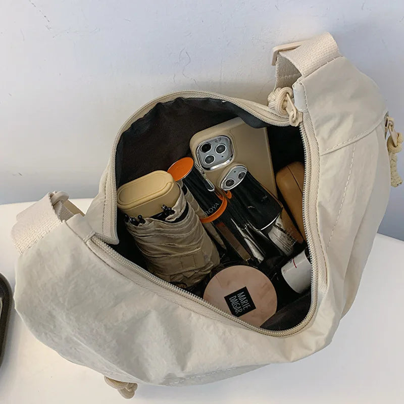 Fashionable And Minimalist Korean Version Dumpling Bag, Popular This Year, New High-quality Shoulder Bag, Large Capacity Tote