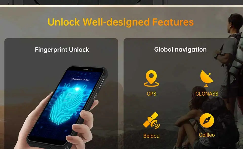 OUKITEL WP32 12GB(4+8) 128GB Mobile Phone IP68, Octa-Core, 6.0" HD+, Unbreakable Smartphone 6300mAh Android 13