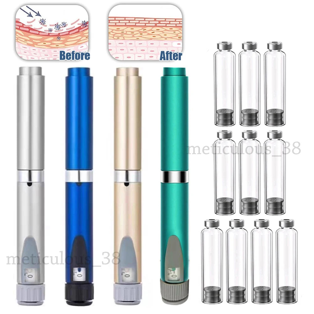 Magic Pen Tattoo Pen Kit Cartridges 3ml Empty Cassette Bottle Individual Packaging Medical Aesthetics for Lilly Insulin Pen