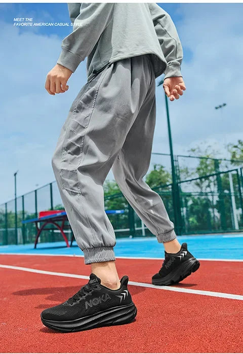 Running Shoes Carbon Board Speciality Marathon Men Sports Breathable Lightweight Women's Comfortable Athletic Nonskid Sneakers