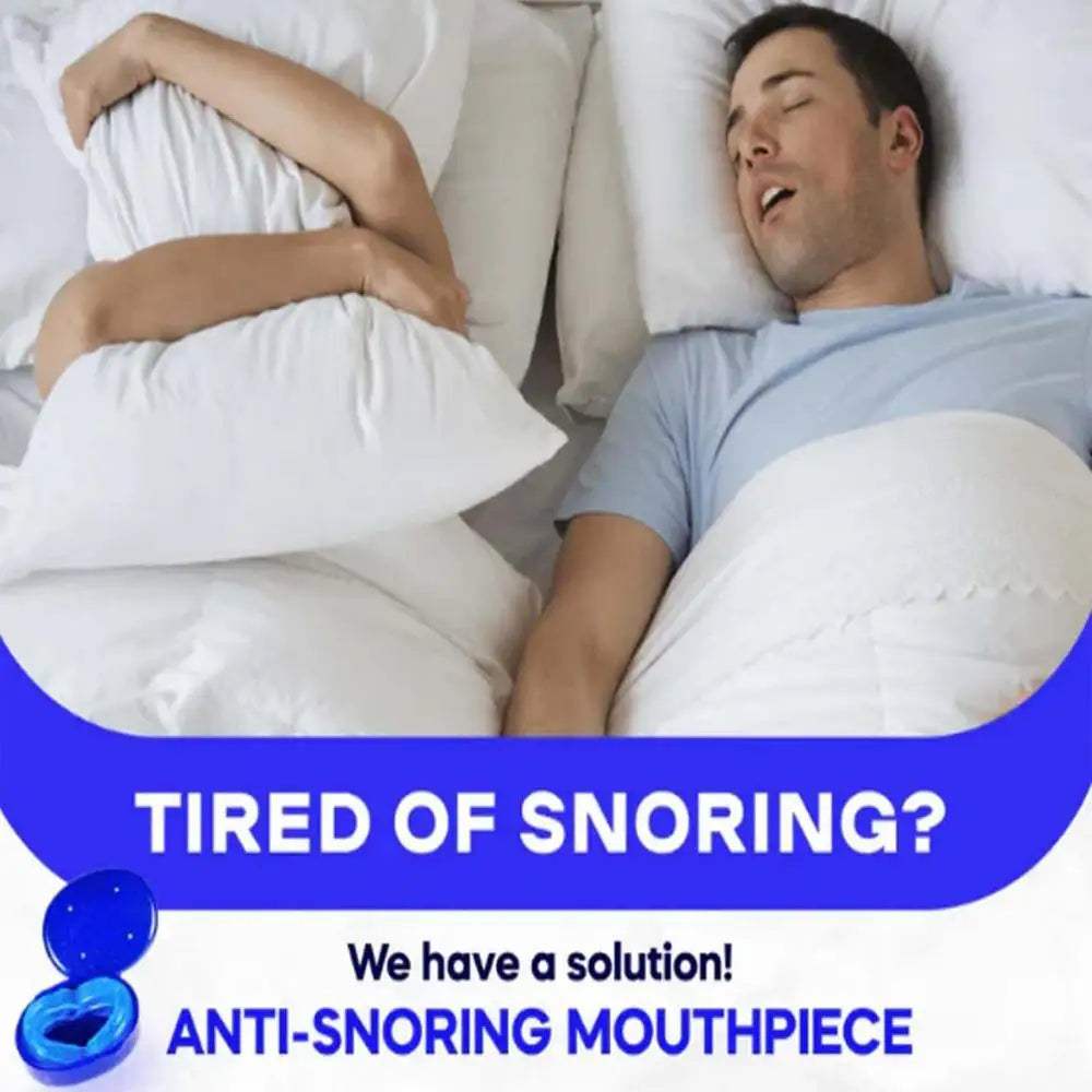 Anti Snoring Mouthpiece Reusable Snore Device Stopper Reduce Snoring Aid Snore Solution Gum Shield for Snoring Stop tool