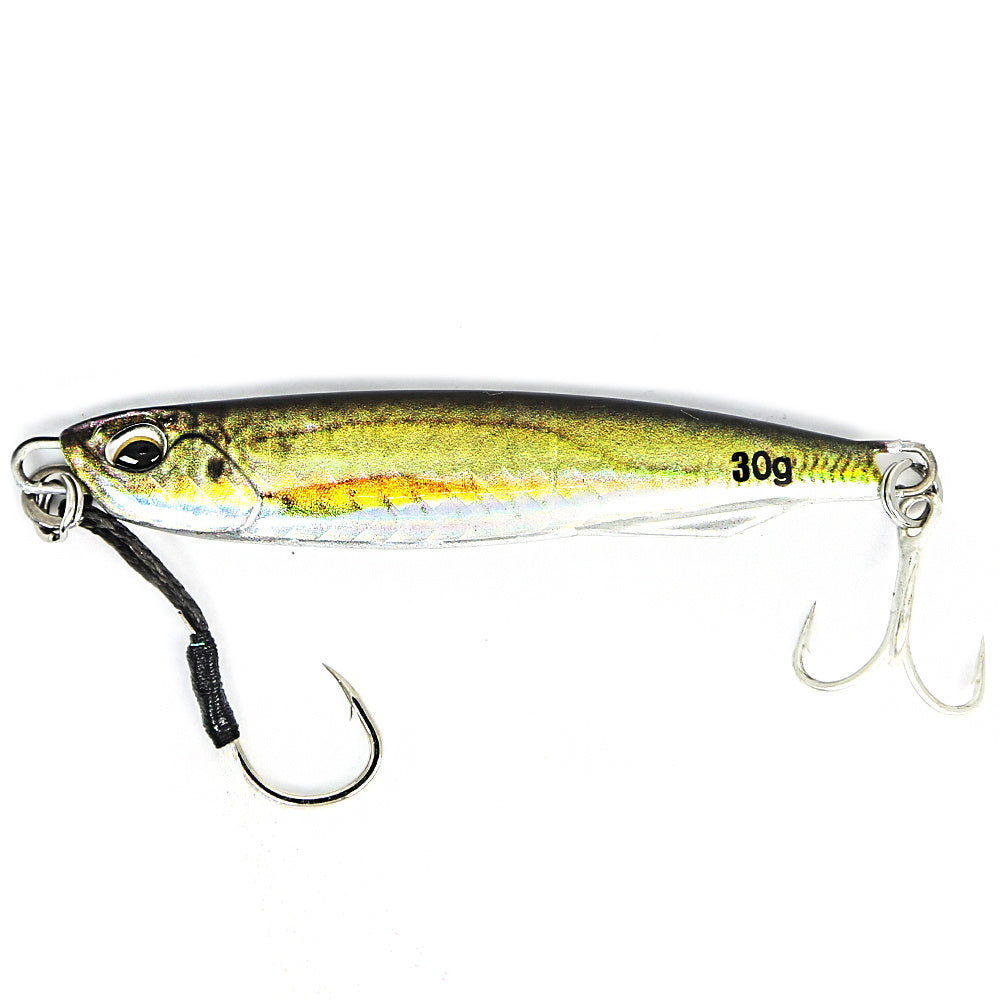 Ultimate Metal Cast Jig Spoon - Highly Realistic 3D Printed Saltwater Fishing Lure with Enhanced Durability, 30G/40G/60G Weight Options, and Artificial Bait Tackle for Increased Catch Rate