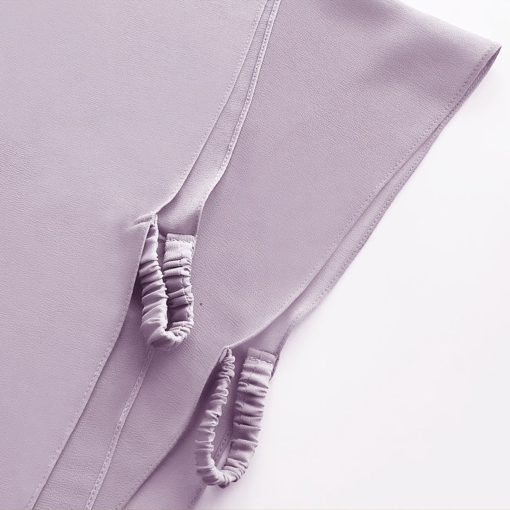 Solid Color Chiffon Scarf Women's Instant Hijab Long Shawl Scarf Lightweight Hair Sleeping Wrap